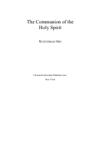 The Communion of the Holy Spirit.pdf